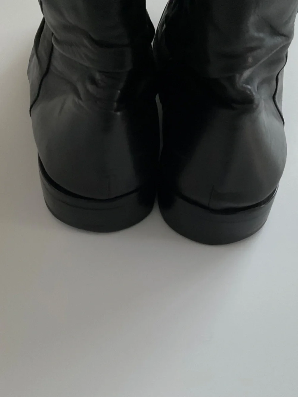 John Varvatos Mens Collection Morrison Sharpei Leather Boots Sz 12 Black Grunge